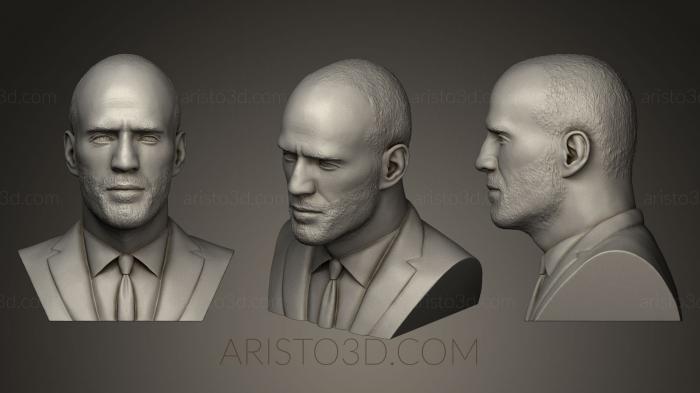 Busts and bas-reliefs of famous people (BUSTC_0271) 3D model for CNC machine